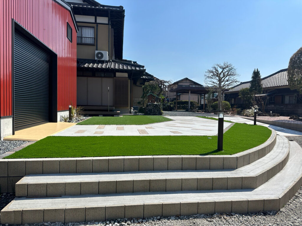 富士市お庭のリフォーム事例｜和風×アメリカンを融合したお庭リフォーム